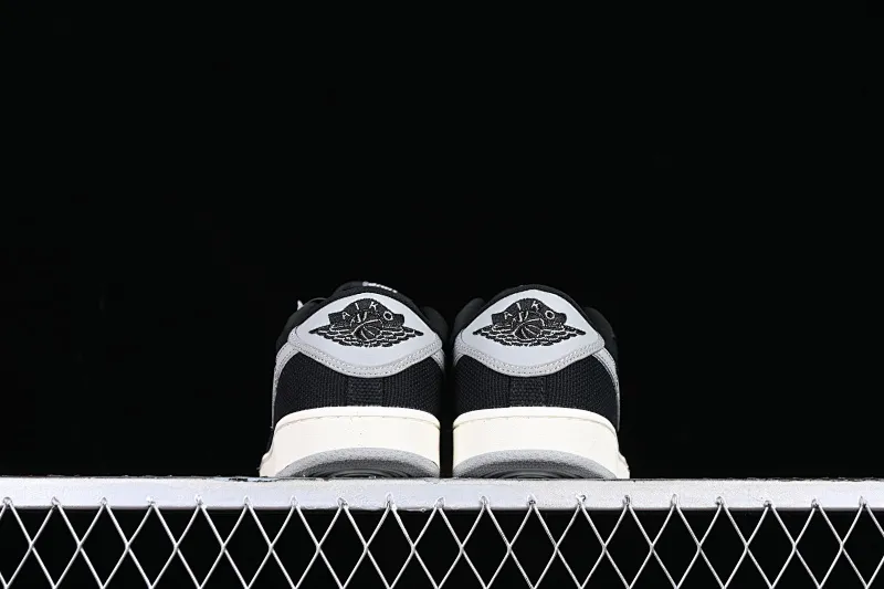 All categories Air Jordan Jordan series basketball shoes Air Jordan 1 Low Z version AJKO 1 Low Shadow AJ1 Joe 1 black gray cultural casual shoes DX4981-002